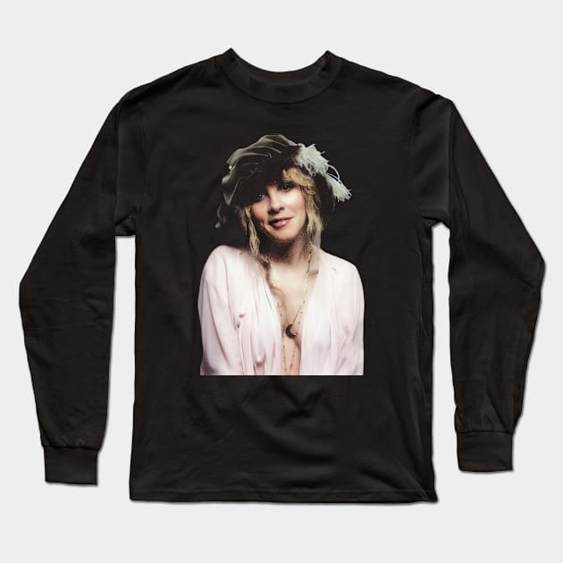 Vintage stevie nicks 90s Long Sleeve T-Shirt by CakCulaiNabuiNabui